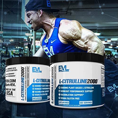 EVL L-Citrulline Powder 2000mg – ขนาด 200 g. (Unflavored) ราคา ถูกที่สุด ดีลบีเคเค แกลเลอรีภาพที่ 3