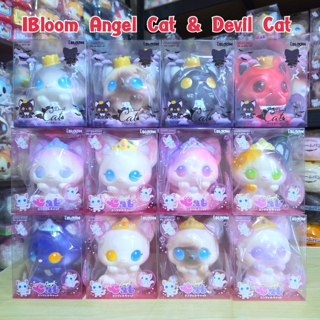Squishy IBloom Angel cat & Devil cat😻