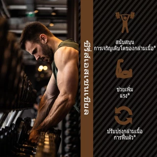 Ozmolts Creatine Powder ครีเอทีน ฟิตเนส อาหารเสริม Creatine Monohydrate Energy Drink Chocolate 300 กรัม