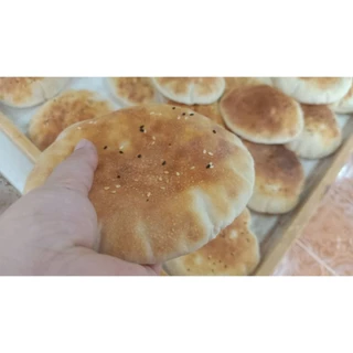 Pita bread (5 pieces in pack), Arabic pita bread, Turkish tombik ekmek, แป้งพิตต้า, พิตต้า,