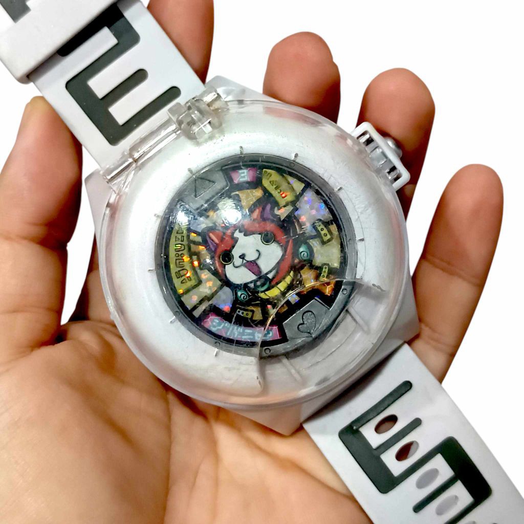 ฟรี 5 เหรียญ โยไควอช นาฬิกาโยไค Yokai Watch DX BANDAI (มือสอง ของแท้)