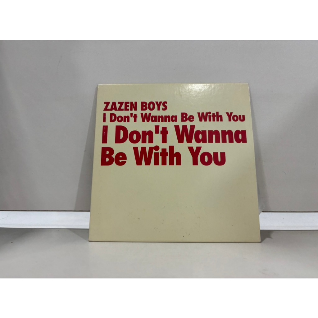1 CD MUSIC  ซีดีเพลงสากล    ZAZEN BOYS I Don't Wanna Be With You    (K7J101)