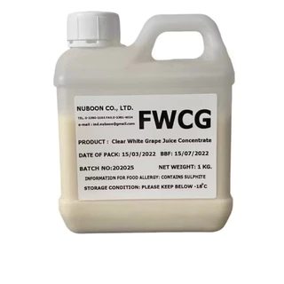 น้ำองุ่นขาวเข้มข้นแท้สำหรับทำไวน์ หรืออื่นๆได้(FWCG )