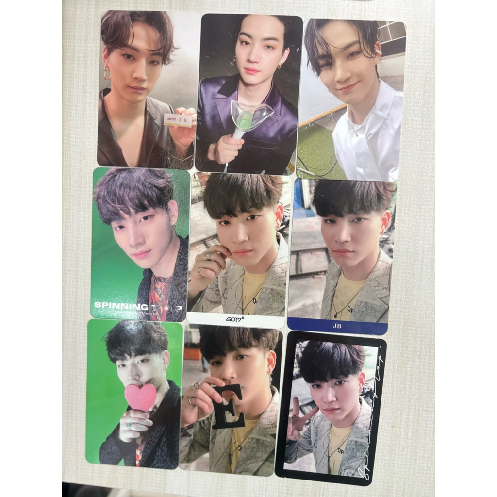 [ GOT7 ] การ์ดของแท้จากอัลบั้ม (JB GOT7 )#ของสะสม