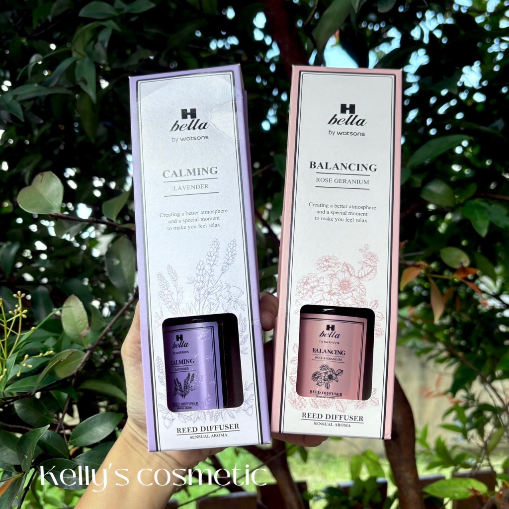 <<Kelly's Shop>> H Bella by Watsons เอชเบลล่าบาลานซิ่ง โรสเจราเนียม หรีดดิฟฟิวเซอร์ 140Ml Exp.02/202