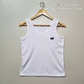 เสื้อกล้าม เสื้อซับใน เสื้อทับใน ป้ายดำ สีขาว ป้าย Janf