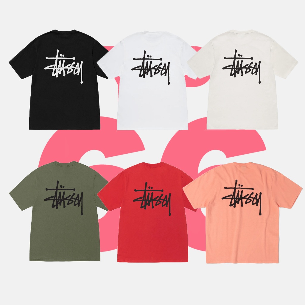 STUSSY BASIC TEE Authentic ป้าย USA