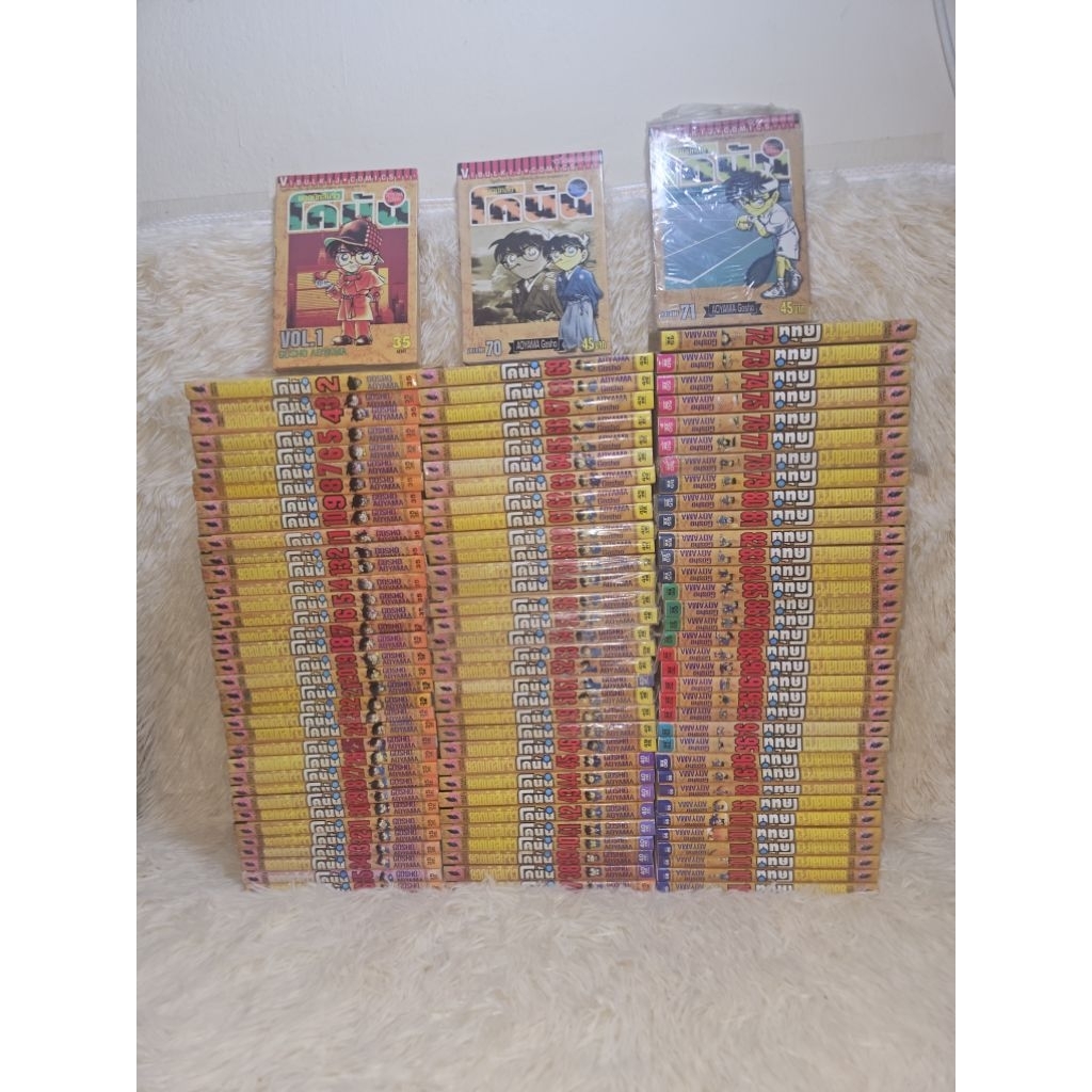 ยอดนักสืบจิ๋วโคนัน ยกชุด 1-107 แถมโปสเตอร์​เล่ม 107  ล่าสุด