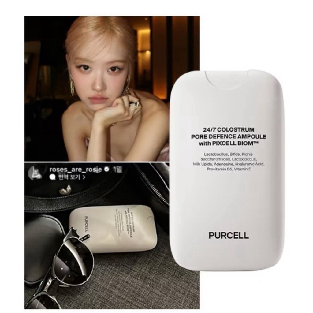 ✨ PURCELL 24/7 Colostrum Pore Defence Ampouke With Pixcell Biom 55 ml.✨