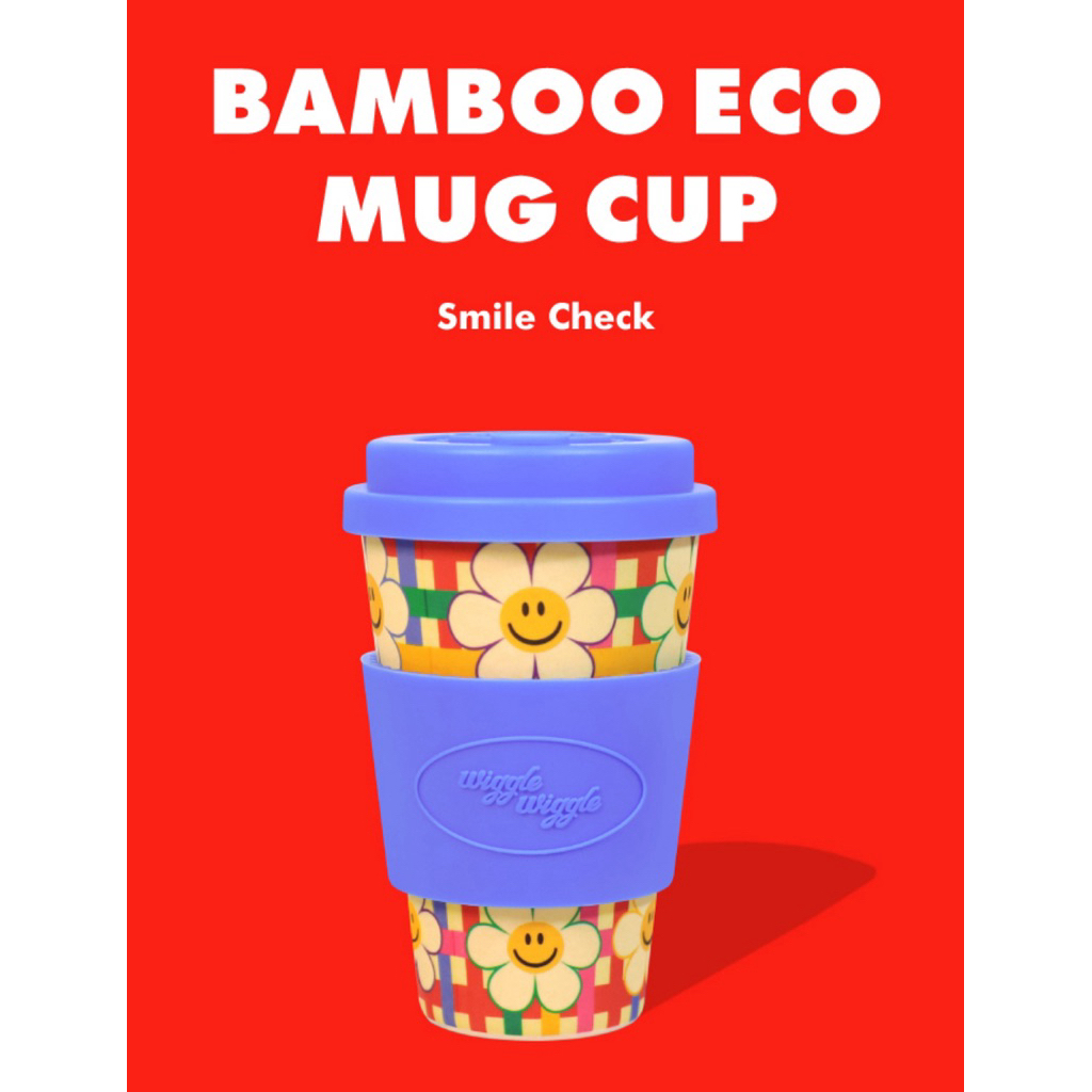 Wiggle Wiggle Eco Cup (Travel Tumbler) แก้วน้ำสุดน่ารัก 🇰🇷