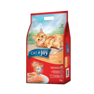 [กระสอบ 7kg] อาหารแมว Cat n Joy Triple Protection แค็ทเอ็นจอย อาหารเม็ดแมว