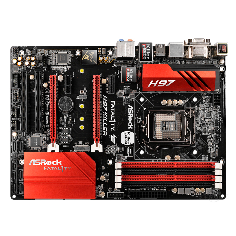 Asrock H97 LGA 1150 คอมพิวเตอร์ เมนบอร์ด Mainboards