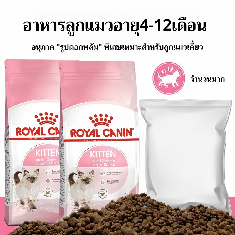 Royal Canin Kitten รอยัลคานิล อาหารเม็ดลูกแมว แมวเด็ก สำหรับอายุ4-12เดือน อาหารแมวเด็ก((แบบแบ่งขาย)) รูปที่ 2