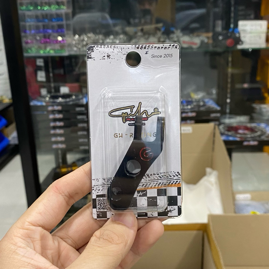 หัวก้านแต่งโลโก้แดงโลโก้ขาว แบรนด์ GH Racing