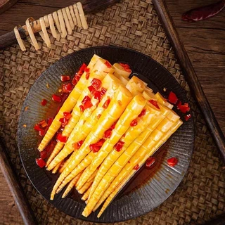 【มีสินค้า】หน่อไม้รสเผ็ดหม่าล่าเคี้ยวกรุบ