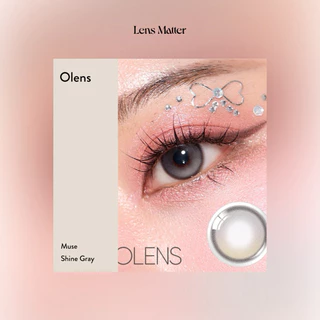 Muse - สี Brown, Gray (รายเดือน), Lens.Matter, คอนแทคเลนส์เกาหลี
