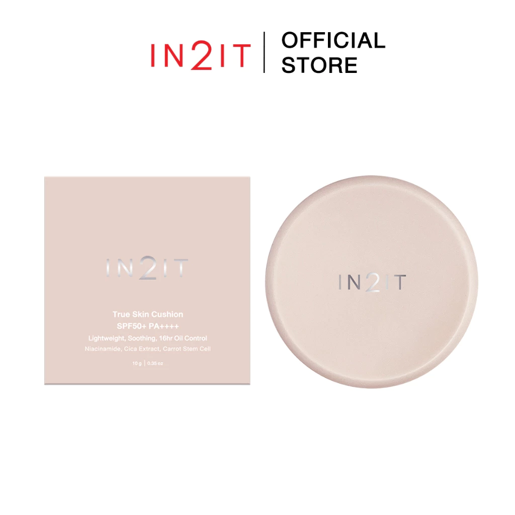 IN2IT True Skin Cushion SPF50+ PA++++ คุชชั่นคุมมัน เซมิแมตต์  [CTS]