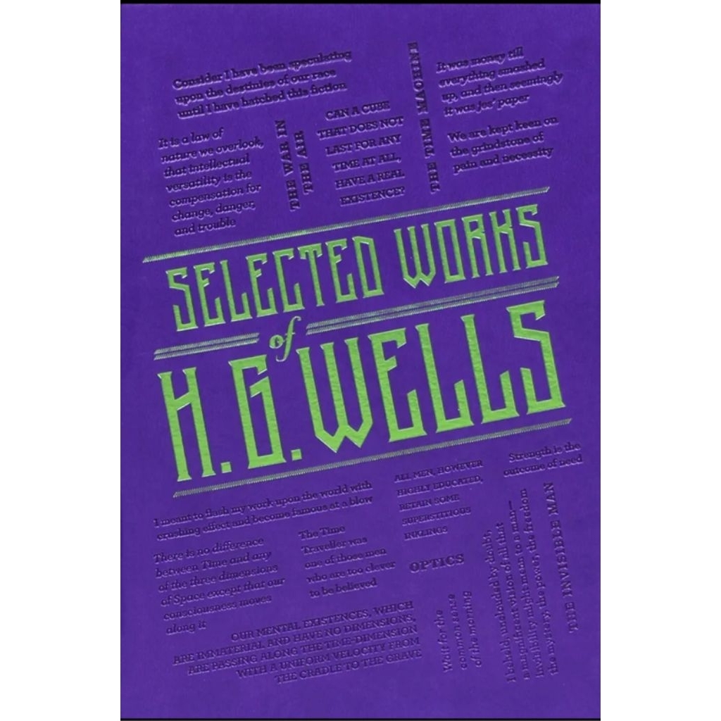 Selected Works of H.G.Wells รวมผลงานนิยายวิทยศาสตร์ของ H.G. Wells