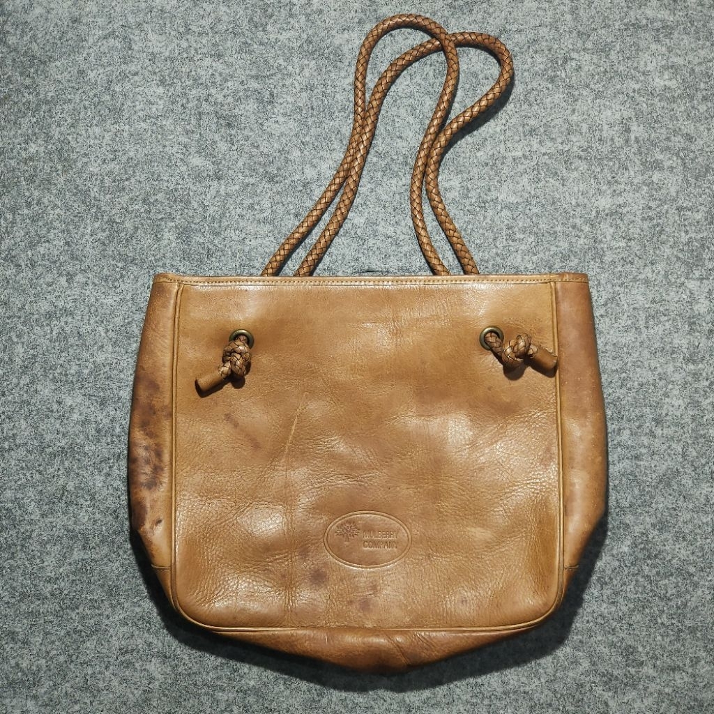 🔥Vintage Mulberry Darwin leather shoulder bag