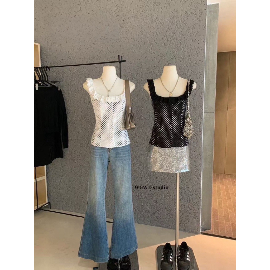 [พร้อมส่ง]【WGWE】· STUDIO // NEW 🇰🇷  เสื้อกล้ามแฟชั่น เนื้อผ้าเกรดดี เนื้อดี คุณภาพ WGWE