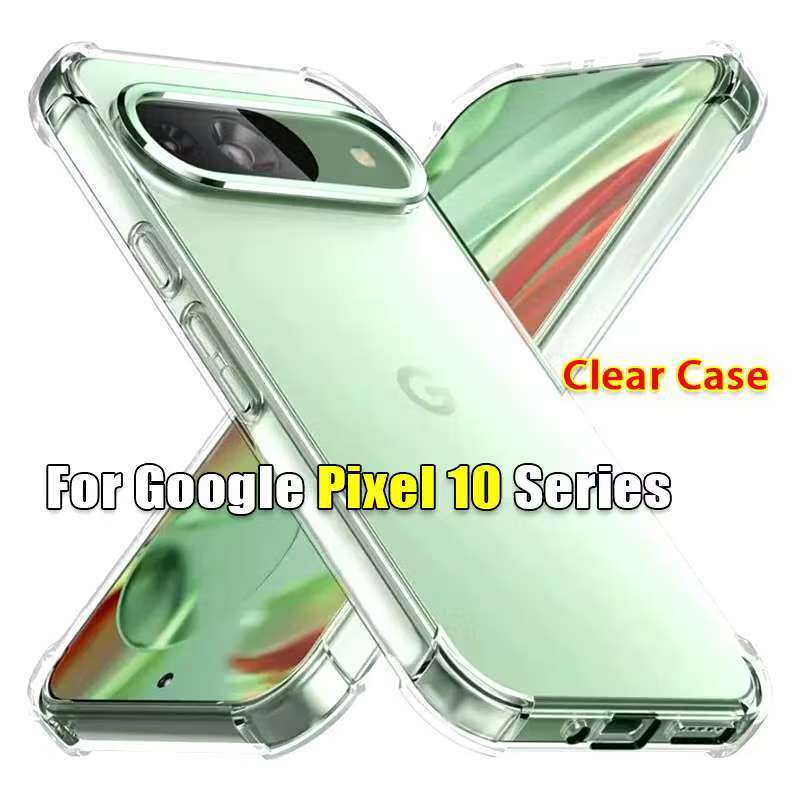 Google Pixel 10(ส่งในไทย)เคสTPUใสกันกระแทกแบบคลุมกล้องGoogle Pixel 10 Pro/Google Pixel 10 Pro XLตรงร