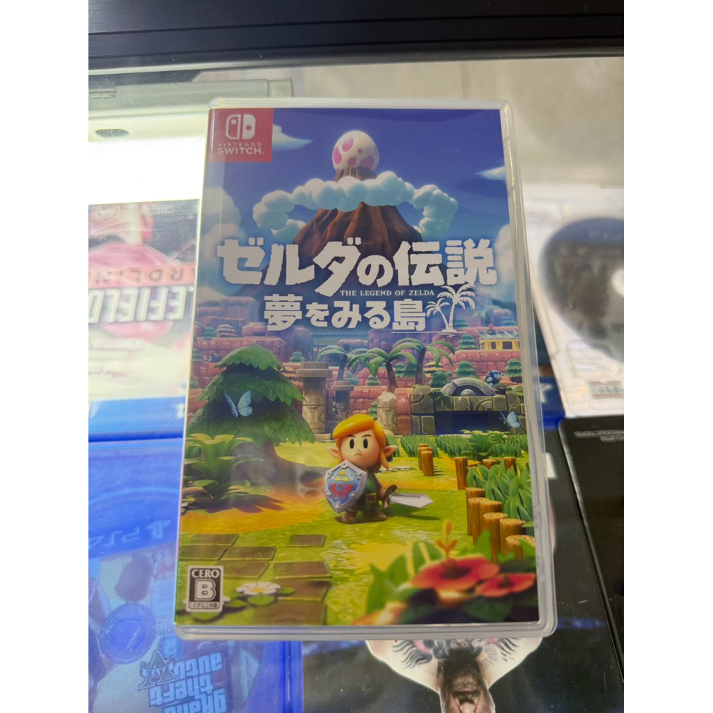 แผ่นสวิตช์มือสอง zelda link awakening