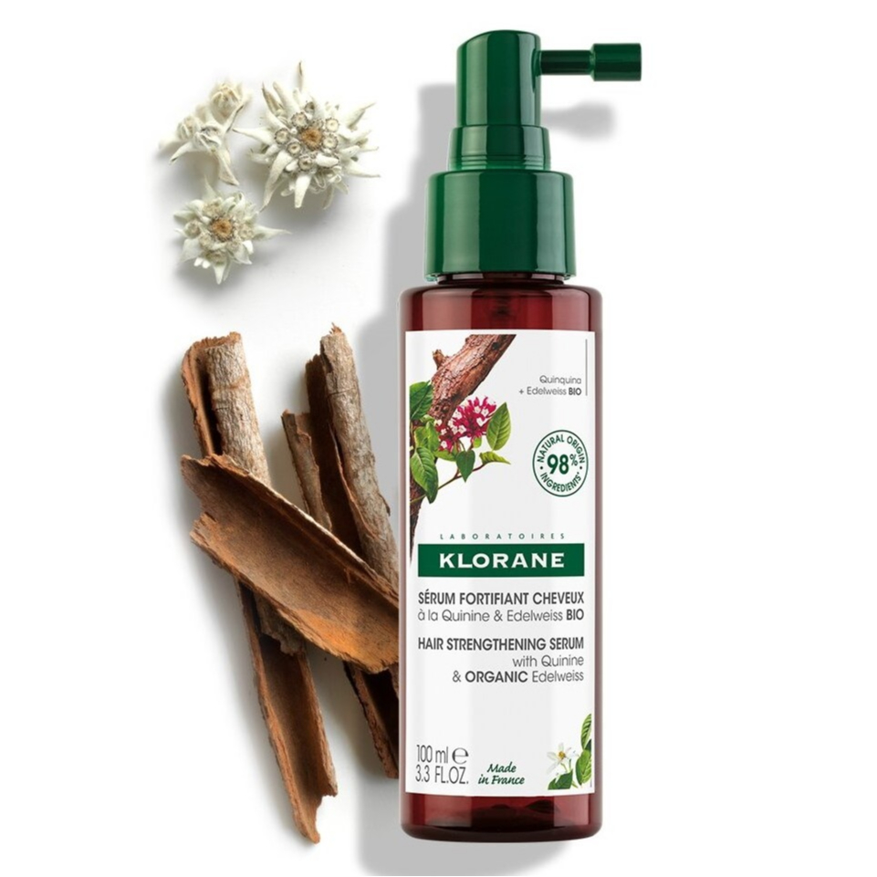 Klorane Hair Strengthening Serum 100 ml เซรั่มผม คลอเรน ชะลอการหลุดร่วง เสริมสร้างเส้นผมให้แข็งแรง จ