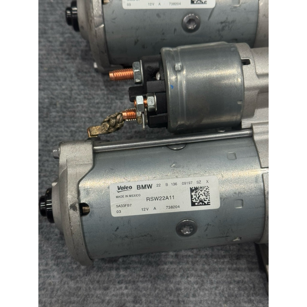 ไดสตาร์ท BMW 520D G30 B47 , X3 G01 , X4 G02 เครื่องดีเซล ใหม่แท้ Valeo รับประกัน 6 เดือน Made in Mexico รหัส RSW22A11 - รูปที่ 3