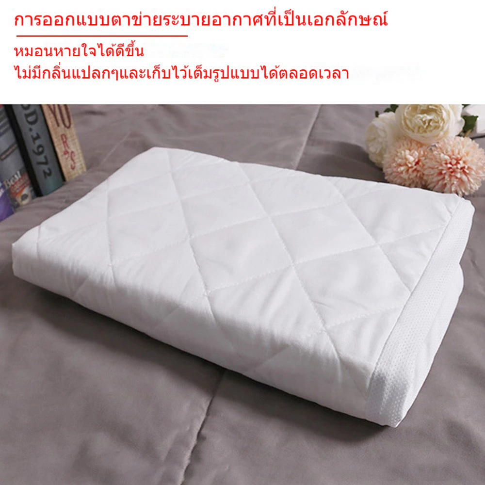 ปลอกหมอนผ้าคอตตอน 48x74 ซม กันไรฝุ่น thumbnail 5
