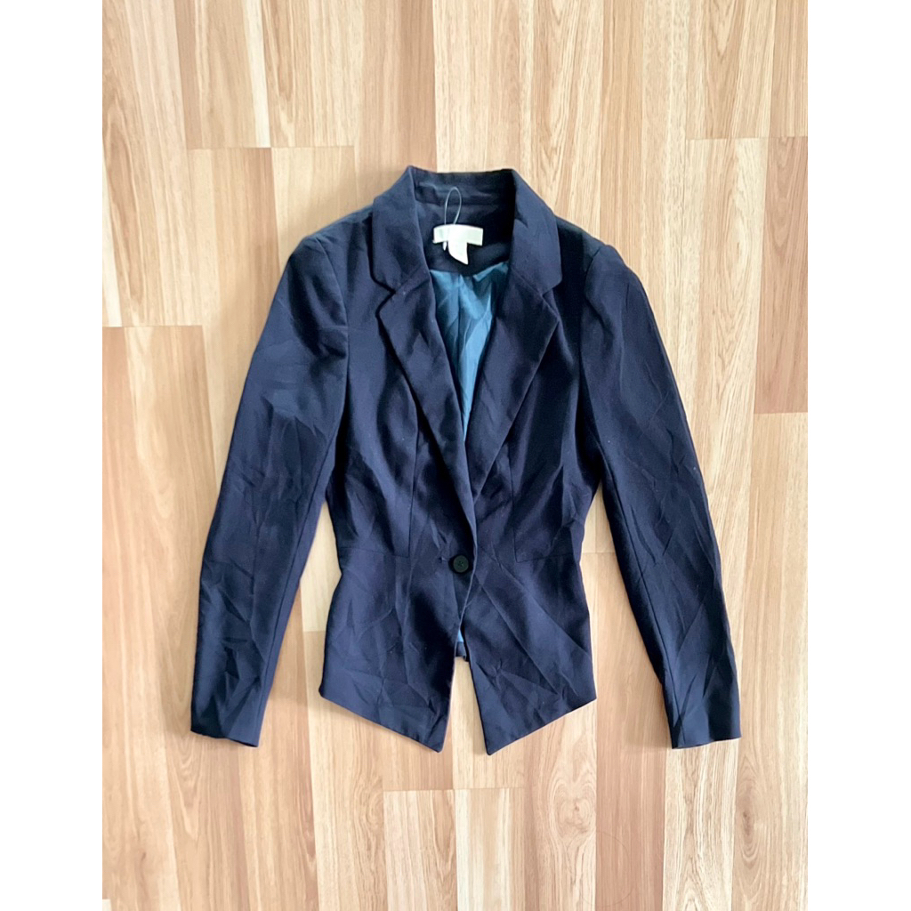 h&m blazer woman สีกรม