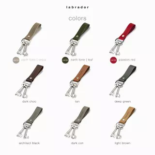 labrador KEY ring พวงกุญแจหนังแท้ (LAA007)