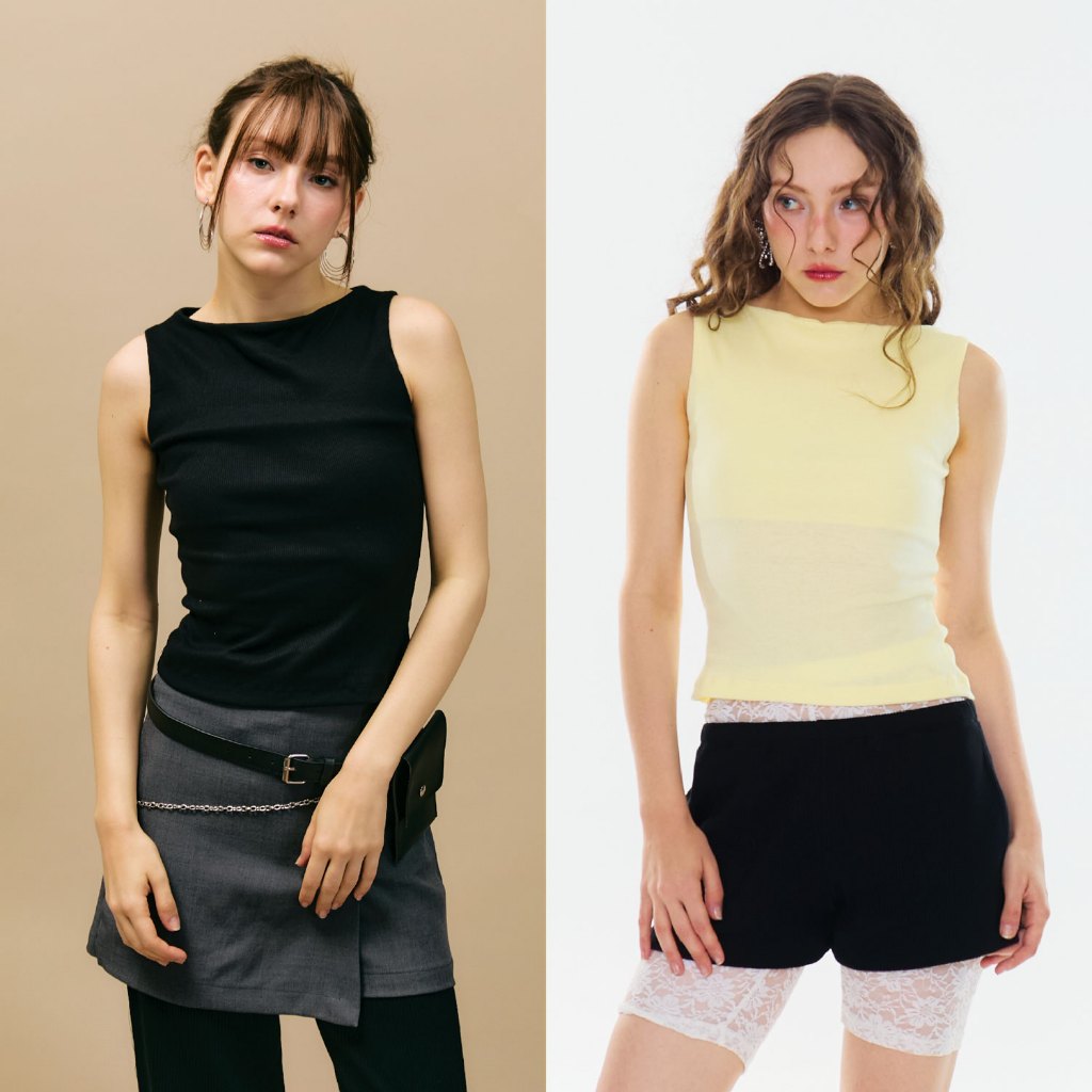 Dude and Co. - DC© Rib Vest เสื้อกล้ามแขนกุด ผ้าร่อง