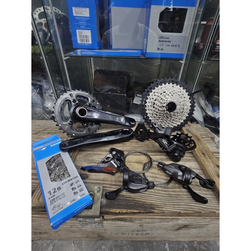 shimano xt 2*12sp mtb