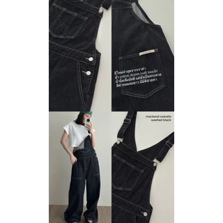 FADTHINGS : mackerel overalls 🐟 3 colors (ชุดเอี๊ยม)