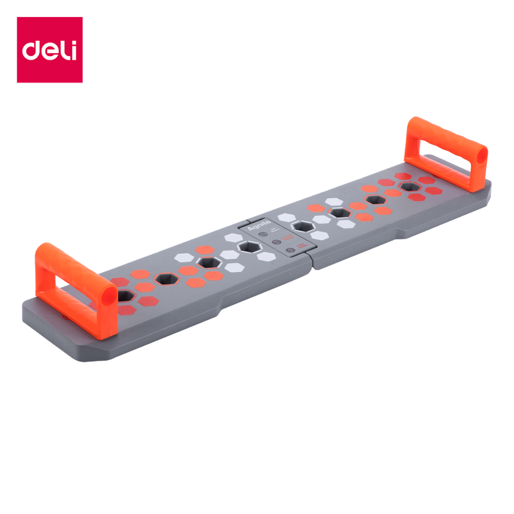 Deli บอร์ดวิดพื้น อุปกรณ์ช่วยวิดพื้น รับน้ำหนักได้ 200 Kg อุปกรณ์ออกกำลังกาย ฟิตเนส Push Up Board