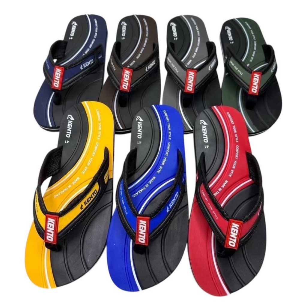 รองเท้าคีบ KENTO รุ่น KN001 ไซส์ 40-43 ครบสี **พร้อมส่ง**