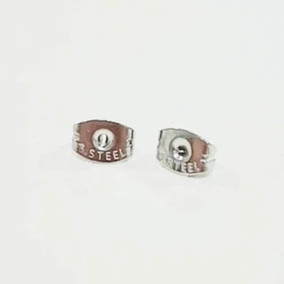 earika.earrings - แป้นทับสแตนเลสทรงผีเสื้อ 20 ชิ้น (stainless steel) สแตนเลสเกรดการแพทย์ ใส่อาบน้ำได้ ผิวแพ้ง่ายใส่ได้