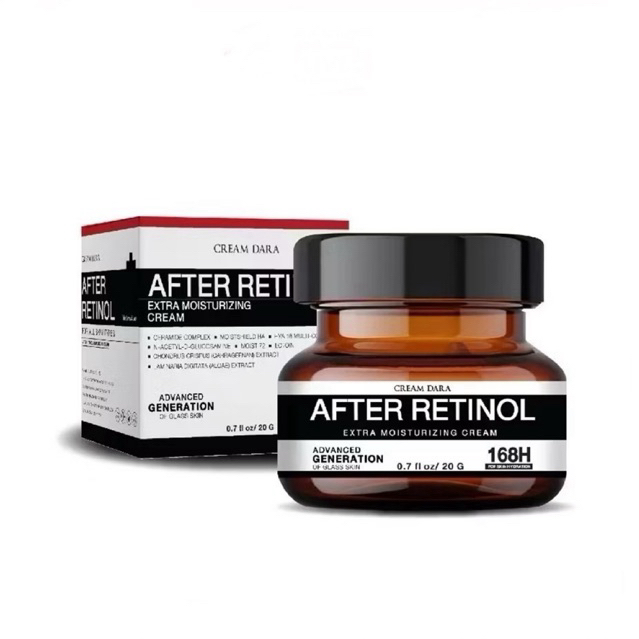 ครีม ดารา เอ็กซ์ตร้า มอยเจอร์ไรซิ่งครีม Cream Dara After Retinol Extra ผลิตภัณฑ์บำรุงผิวหน้า 20g.