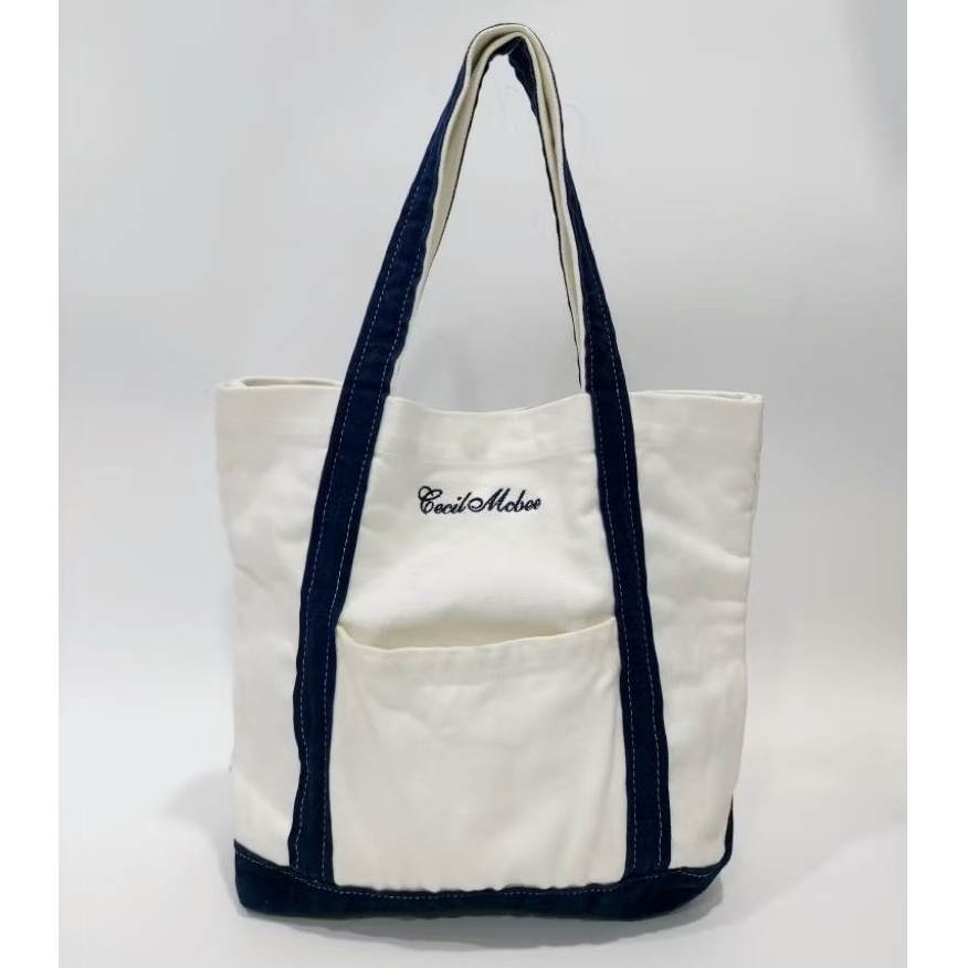 Cecil mcbee mini tote bag กระเป๋าผ้าแบรนด์ ของแท้ กระเป๋าผ้าแคนวาส