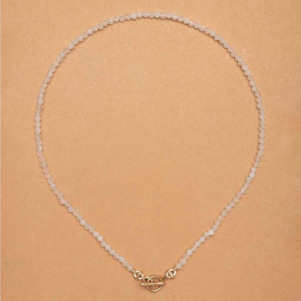 POWER SUNSTONE NECKLACE - สร้อยคอหินซันสโตนเสริมพลัง