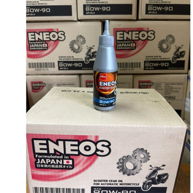 (ยกลัง) น้ำมันเฟืองท้ายมอเตอร์ไซค์ 120cc เอเนออส 80w90 (ยกลัง24ขวด) Eneos gear oil (ยกลัง)