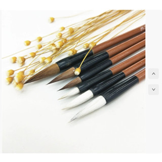 สินค้า พู่กันจีน เหมาปี่ ด้ามทำจากไม้ไผ่ ขนทำจากขนจิ้งจอก/แพ…