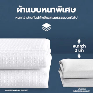 💥แถมห่วงฟรี💥ม่านห้องน้ำ Shower Curtain กันน้ำ ไม่เป็นเชื้อรา ม่านอาบน้ำ ขนาด180x180cm ผ้าม่านกันน้ำ