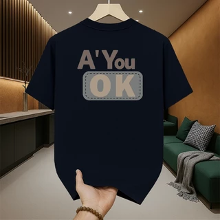 ใหม่ เสื้อยืดลําลอง เสื้อยืดคอกลม แขนสั้น พิมพ์ลายตัวอักษร ทรงหลวม แฟชั่นฤดูร้อน