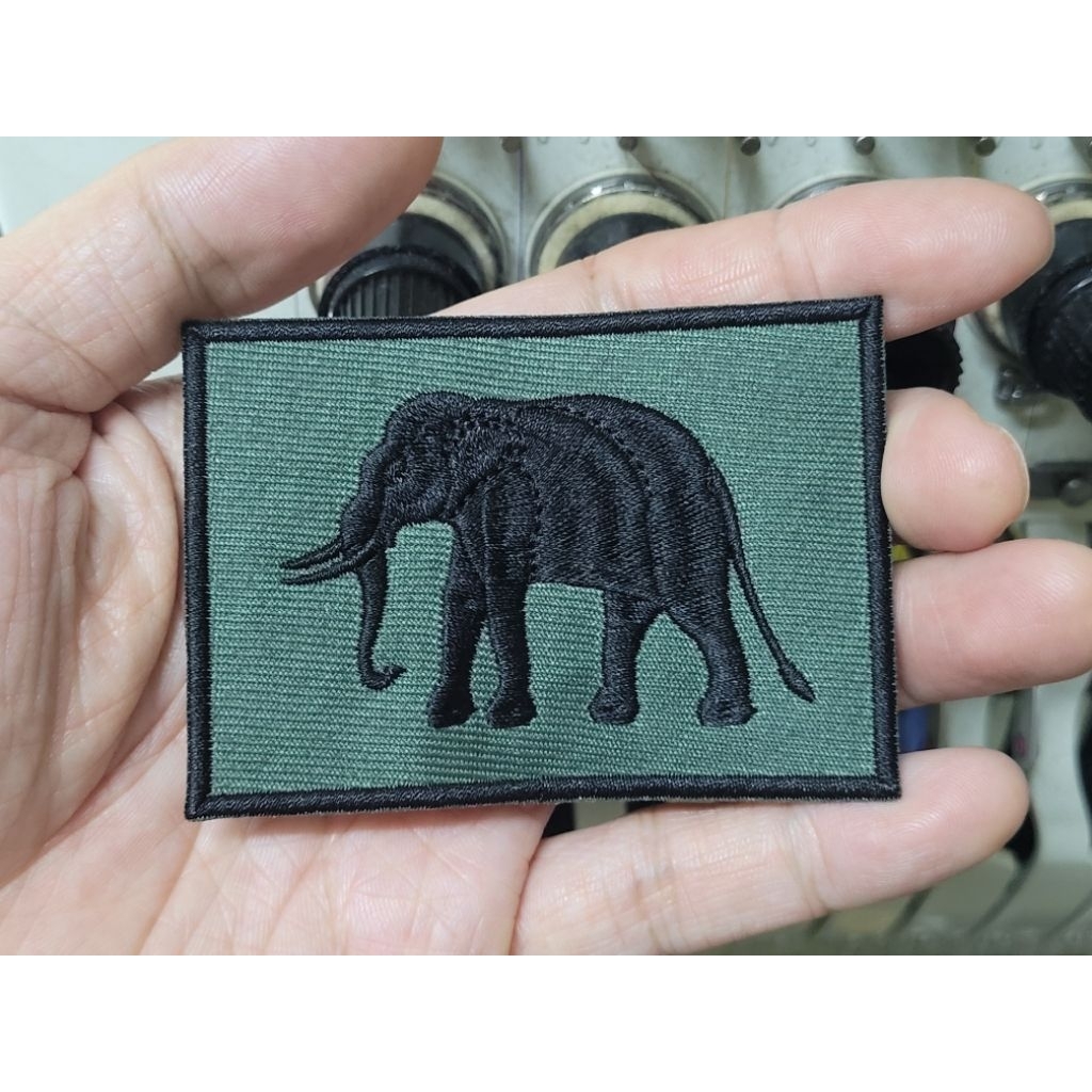 อาร์ม ปัก ธงข้าง แบบเย็บ, รีด และตีนตุ๊กแก