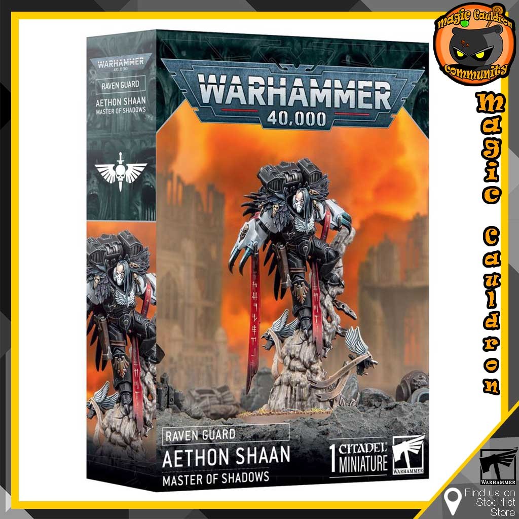 พร้อมส่ง Warhammer 40K Raven Guard Aethon Shaan