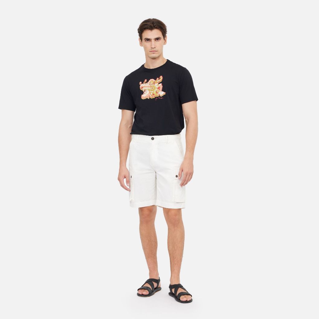 Dragon Cotton T-Shirt - Classic Black
