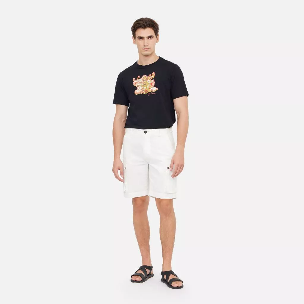 Dragon Cotton T-Shirt - Classic Black