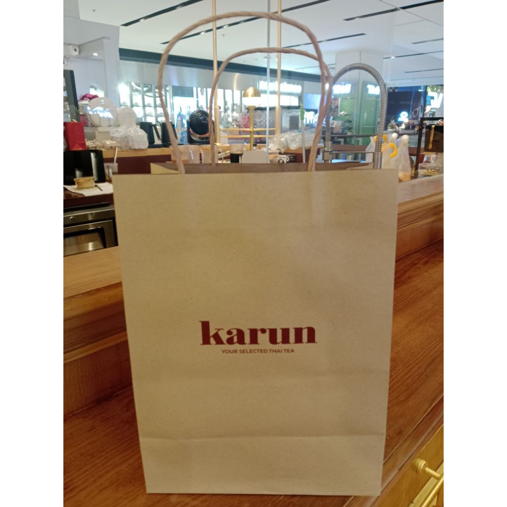 🛍 ถุงกระดาษ KARUN , SEPHORA SIZE S (ใบสวยและใบมีตำหนิ)