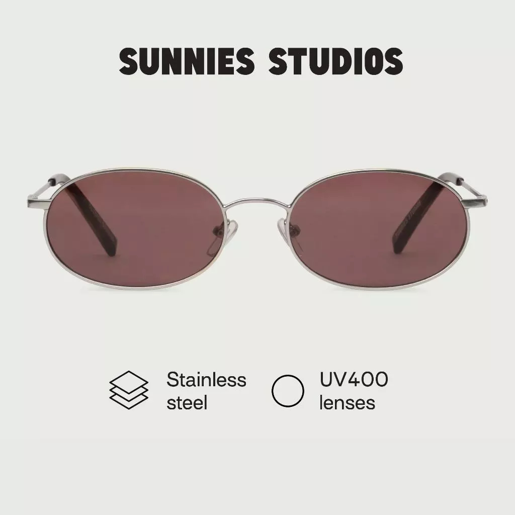 Sunnies Studios Romy (แว่นกันแดด ทรง Oval สำหรับยูนิเซ็กส์)